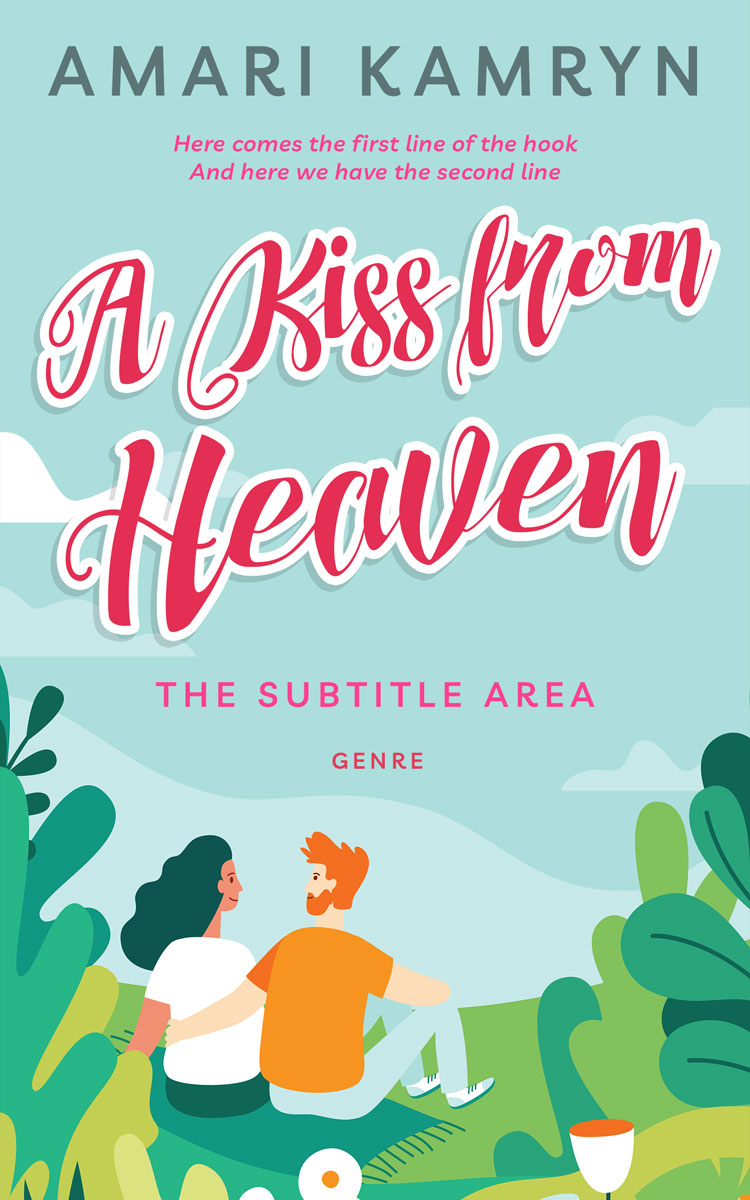 2D view of Premade Romance Book Cover - Ziggurat