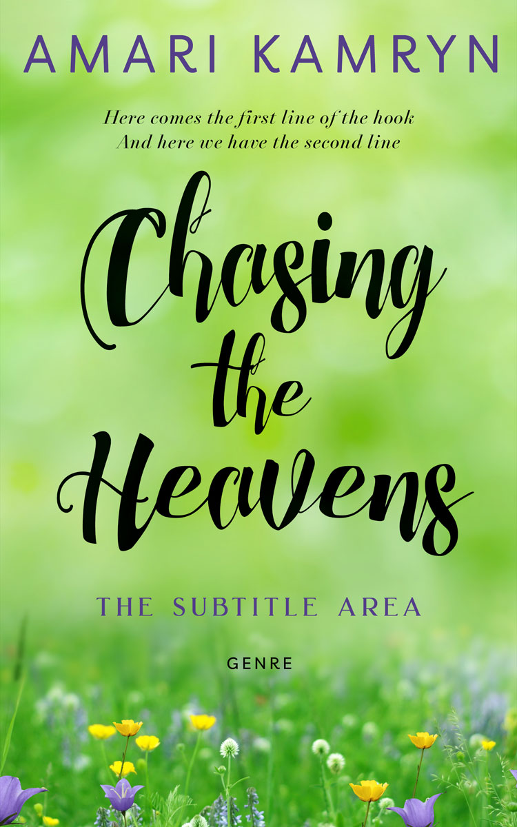 2D view of Premade Abstract Book Cover - Feijoa