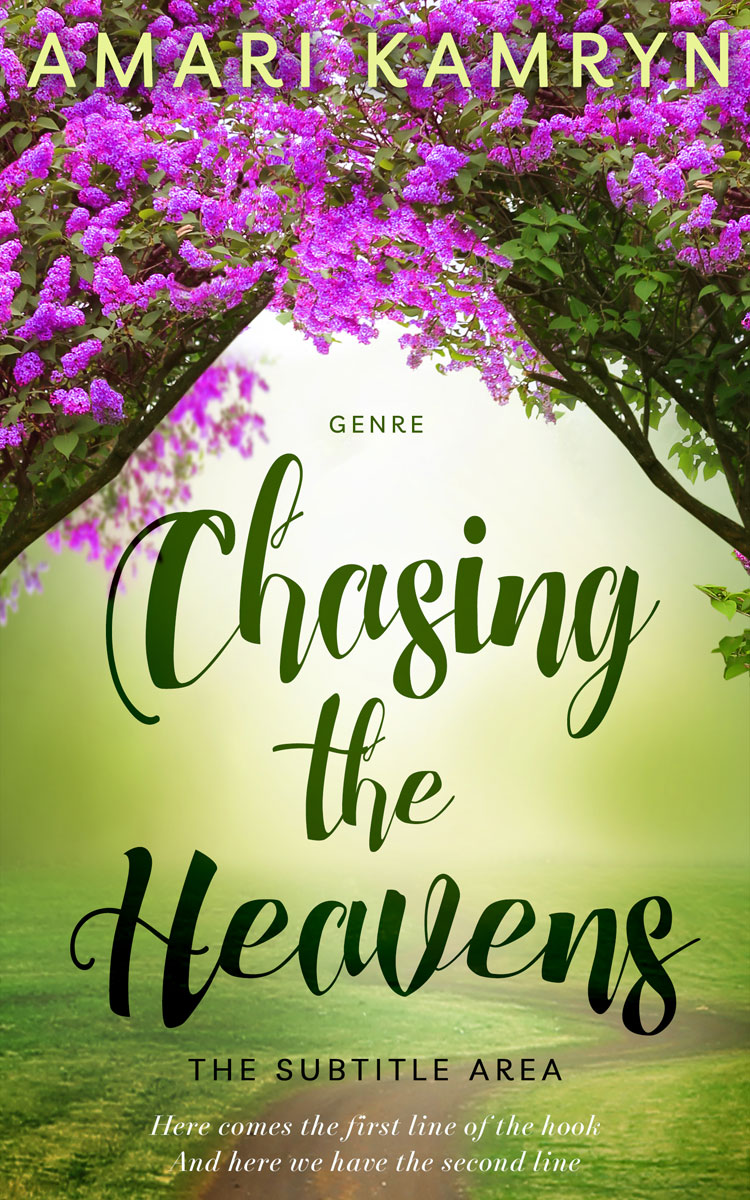 2D view of Premade Fantasy Book Cover - Chelsea Cucumber