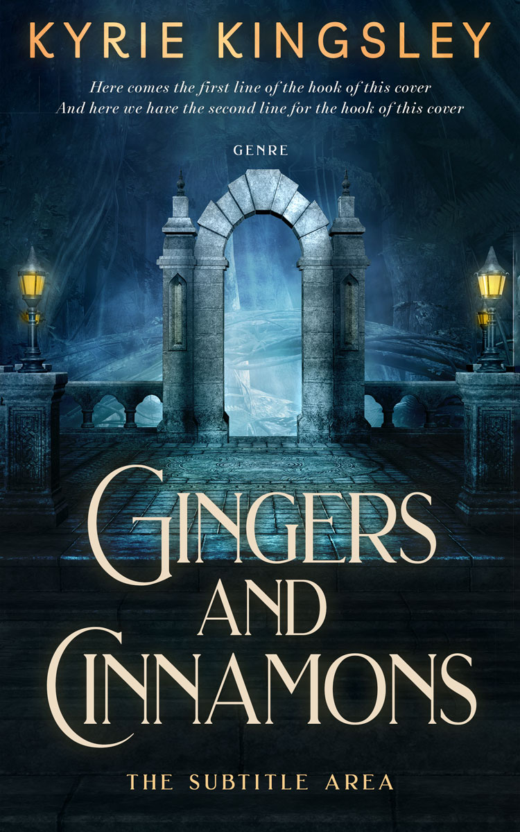 2D view of Premade Fantasy Book Cover - Big Stone