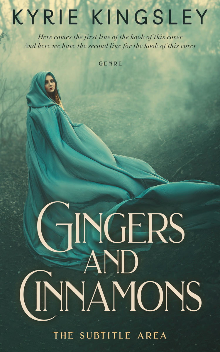 2D view of Premade Fantasy Book Cover - Stromboli