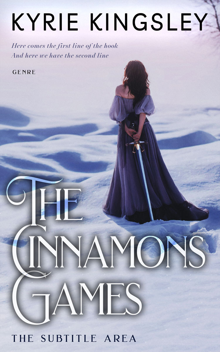 2D view of Premade Fantasy Book Cover - Mischka