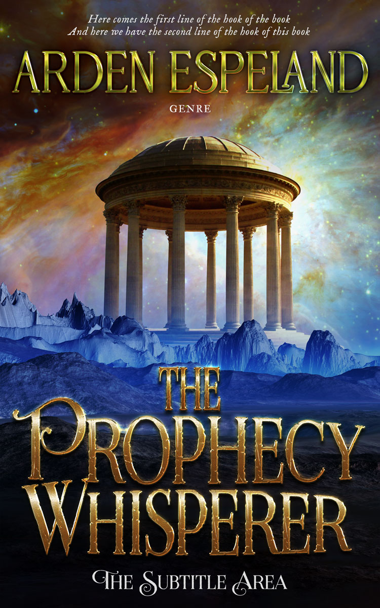 2D view of Premade Fantasy Book Cover - Baltic Sea