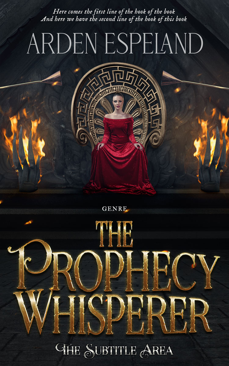 2D view of Premade Fantasy Book Cover - Baltic Sea