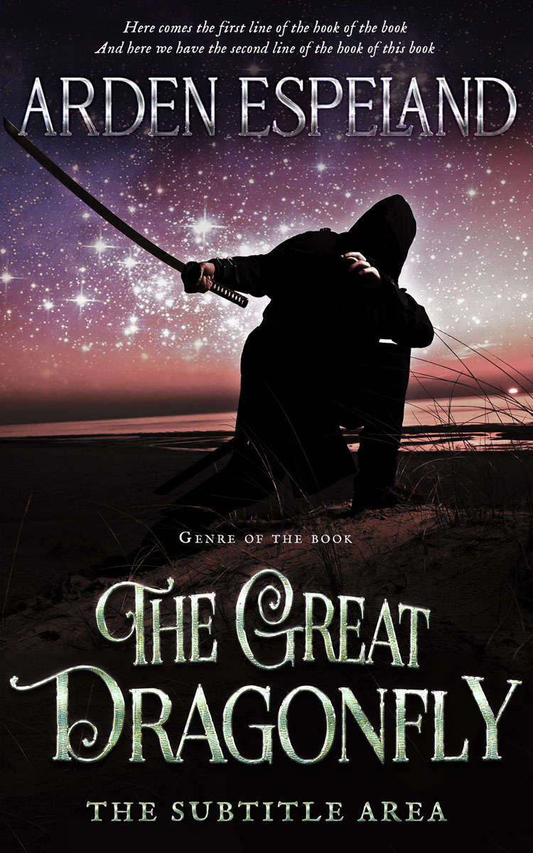 2D view of Premade Fantasy Book Cover - Thatch