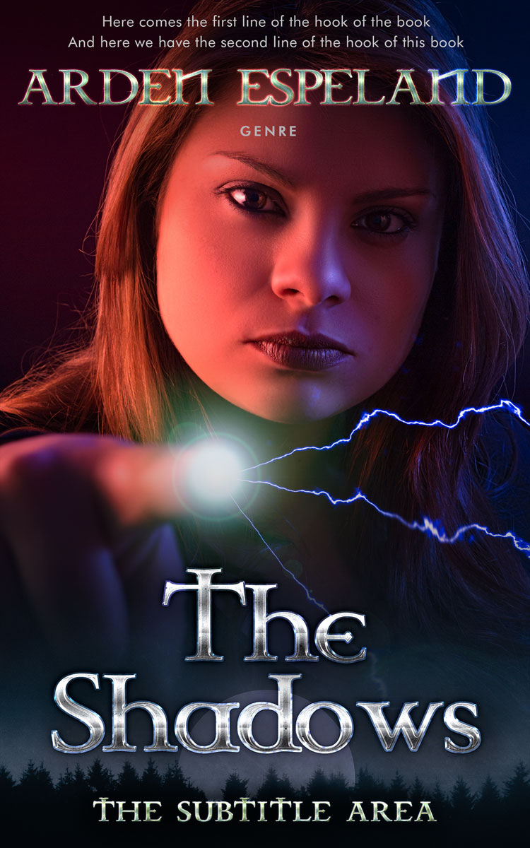 2D view of Premade Horror Book Cover - Bastille