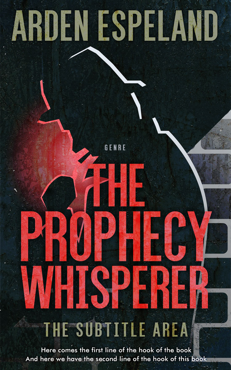 2D view of Premade Mystery & Thriller & Suspense Book Cover - Chestnut Rose