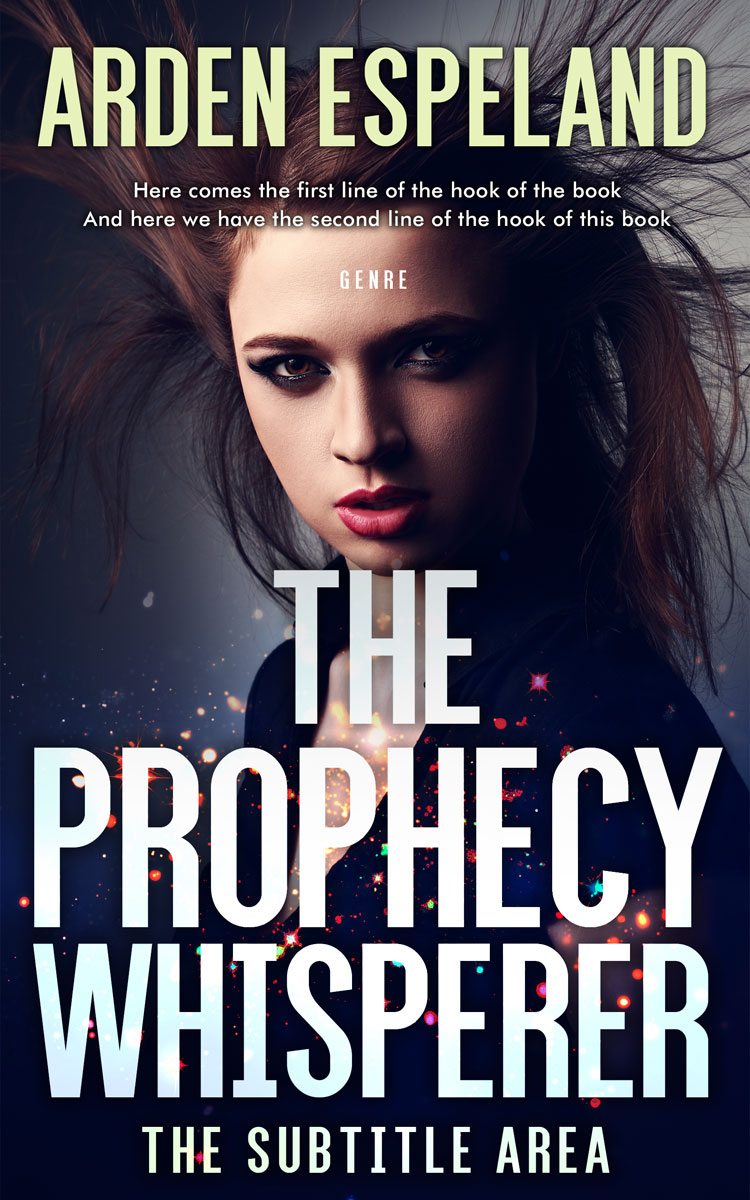 2D view of Premade Erotica Book Cover - Moon Mist