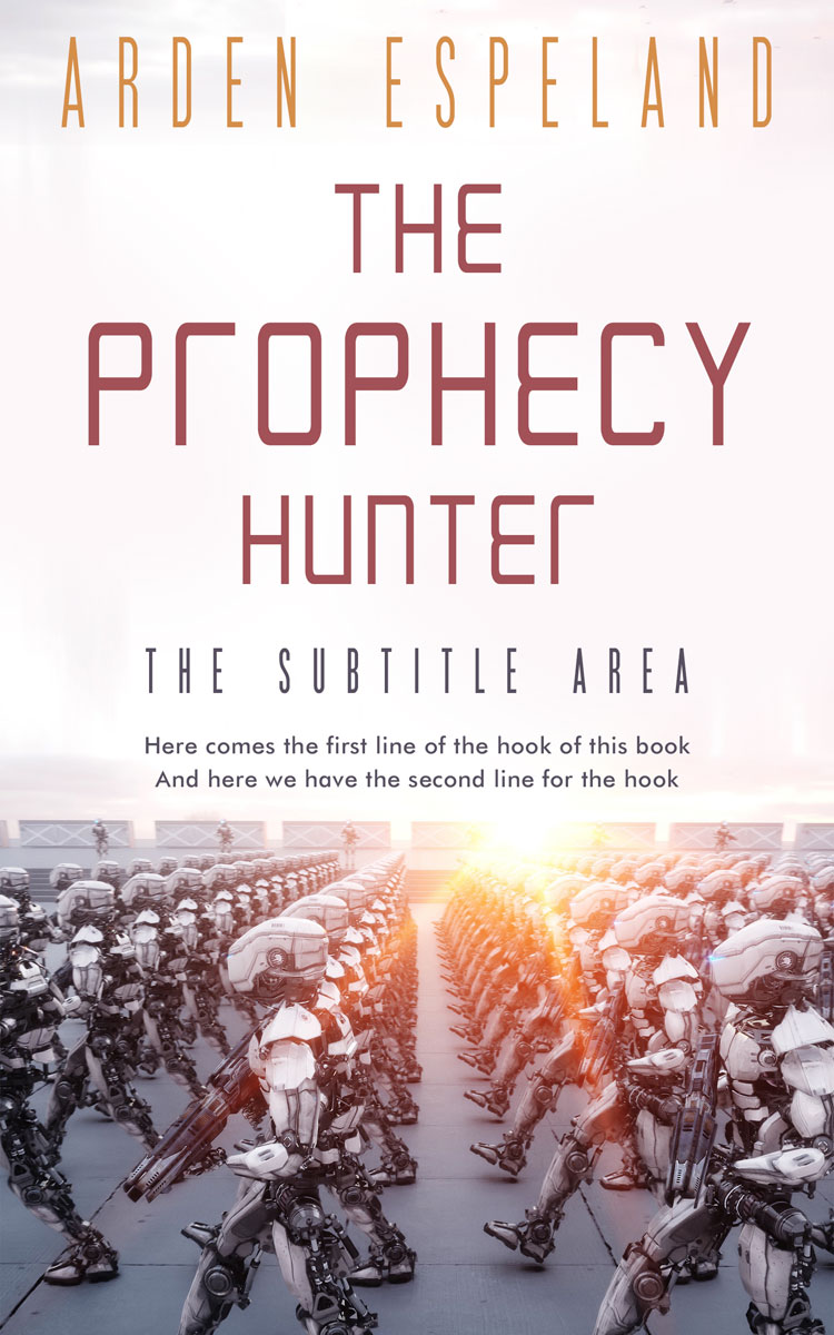 2D view of Premade Apocalyptica Book Cover - Matterhorn