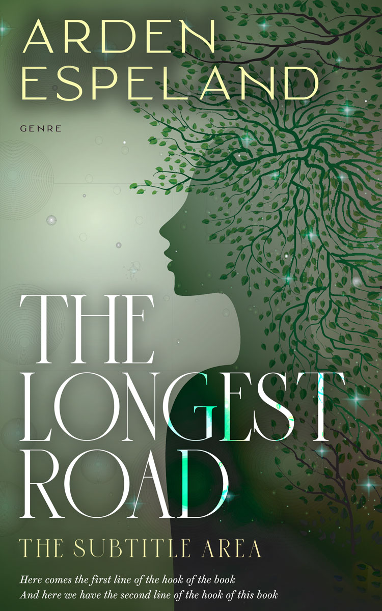 2D view of Premade Health & Mind & Body Book Cover - Axolotl