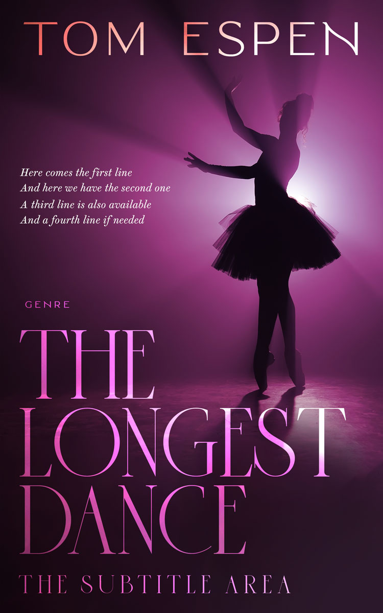 2D view of Premade Teen & Young Adult Book Cover - Tamarind