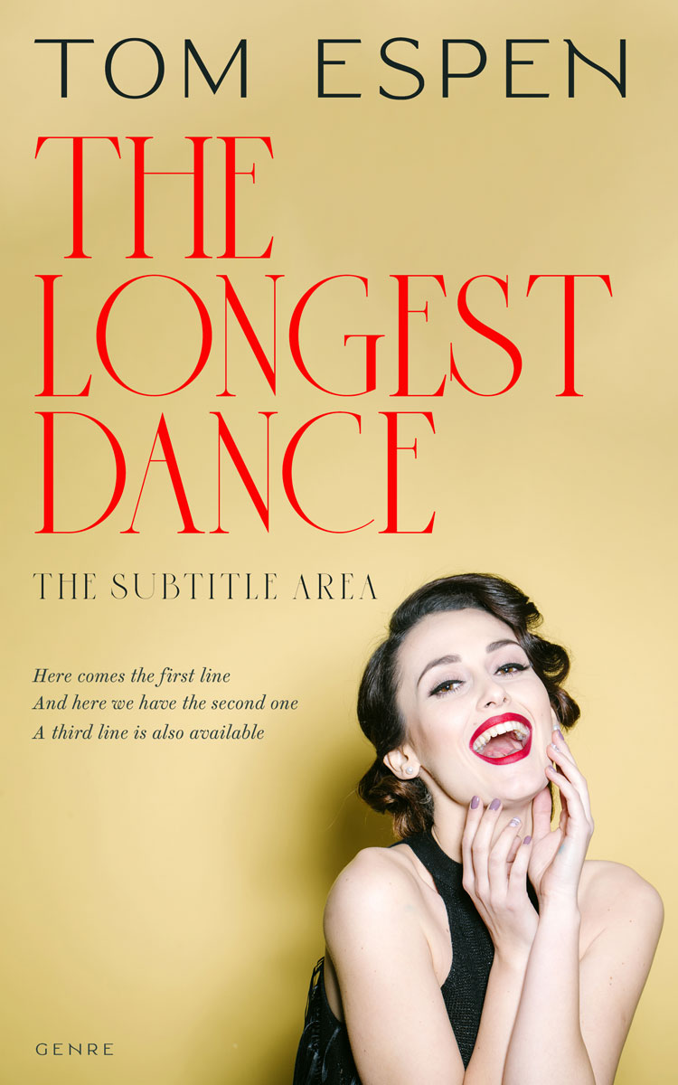 2D view of Premade Chick Lit Book Cover - Calico