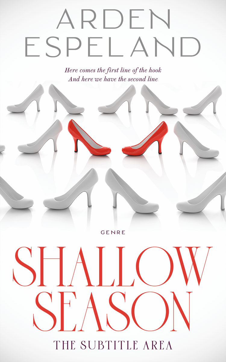 2D view of Premade Chick Lit Book Cover - Mercury