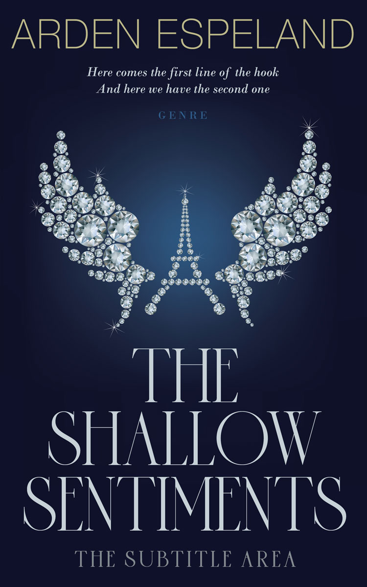 2D view of Premade Chick Lit Book Cover - Big Stone