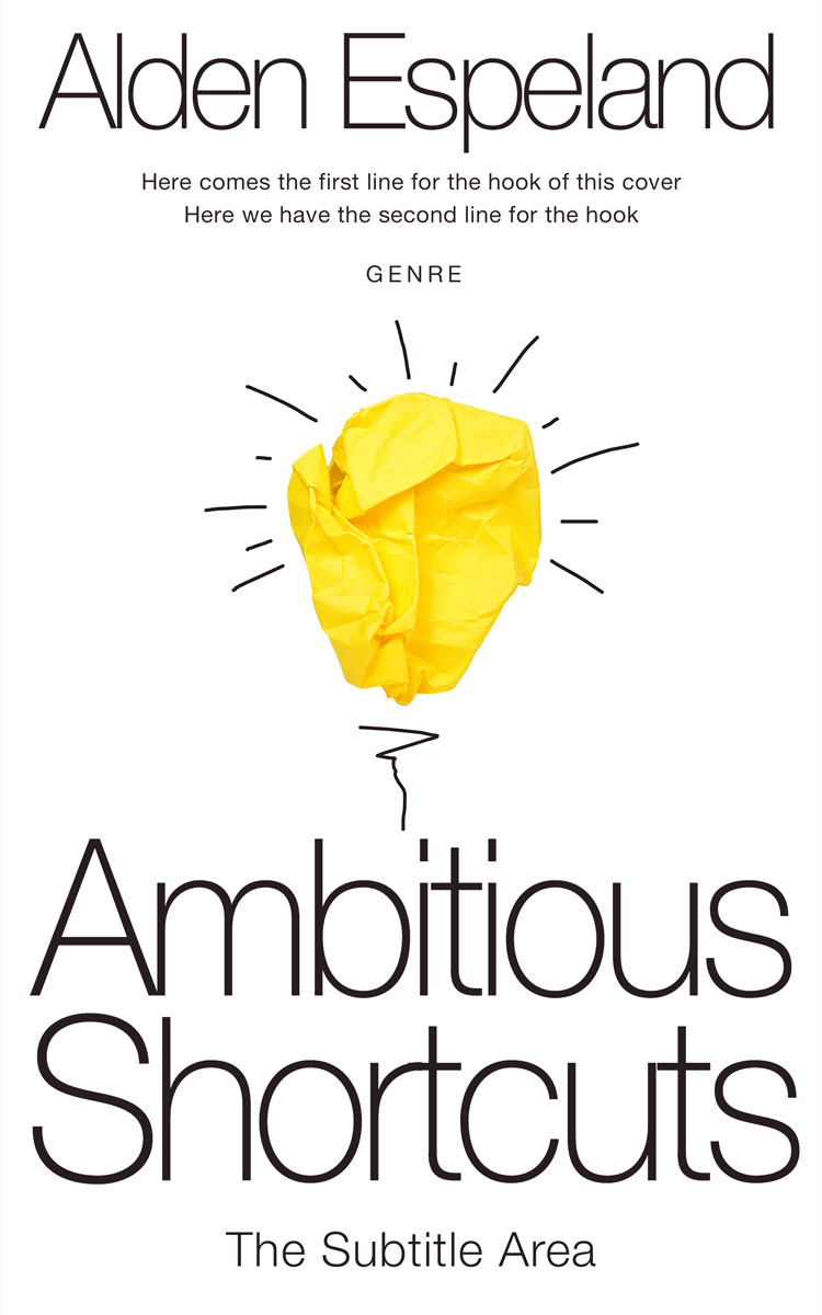 2D view of Premade Self-Improvement & Self-Help Book Cover - Golden Dream