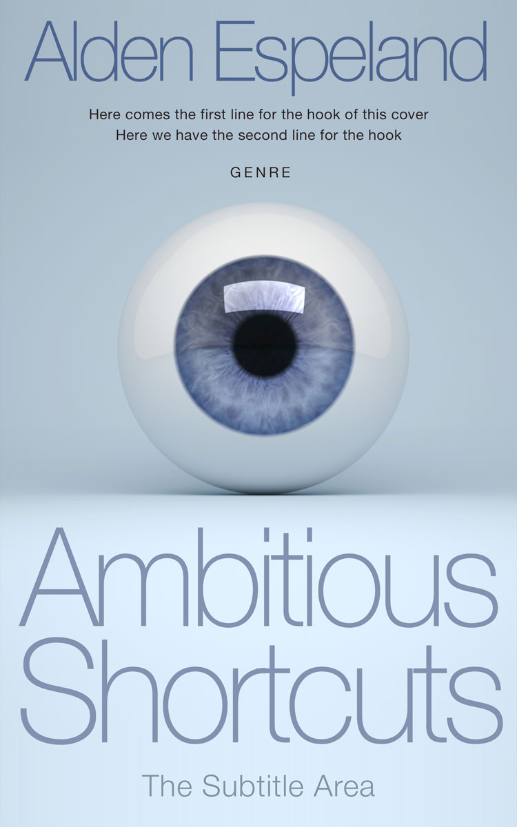 2D view of Premade Science Fiction Book Cover - Botticelli