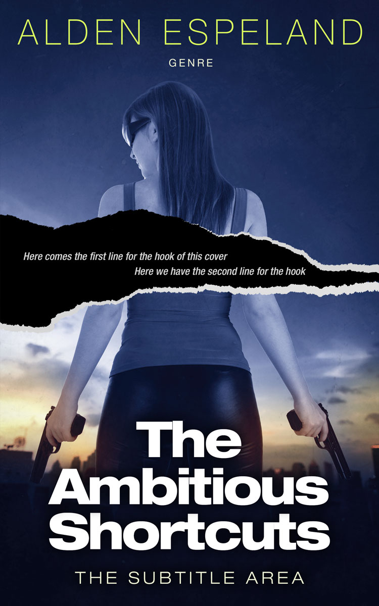 2D view of Premade Mystery & Thriller & Suspense Book Cover - Big Stone