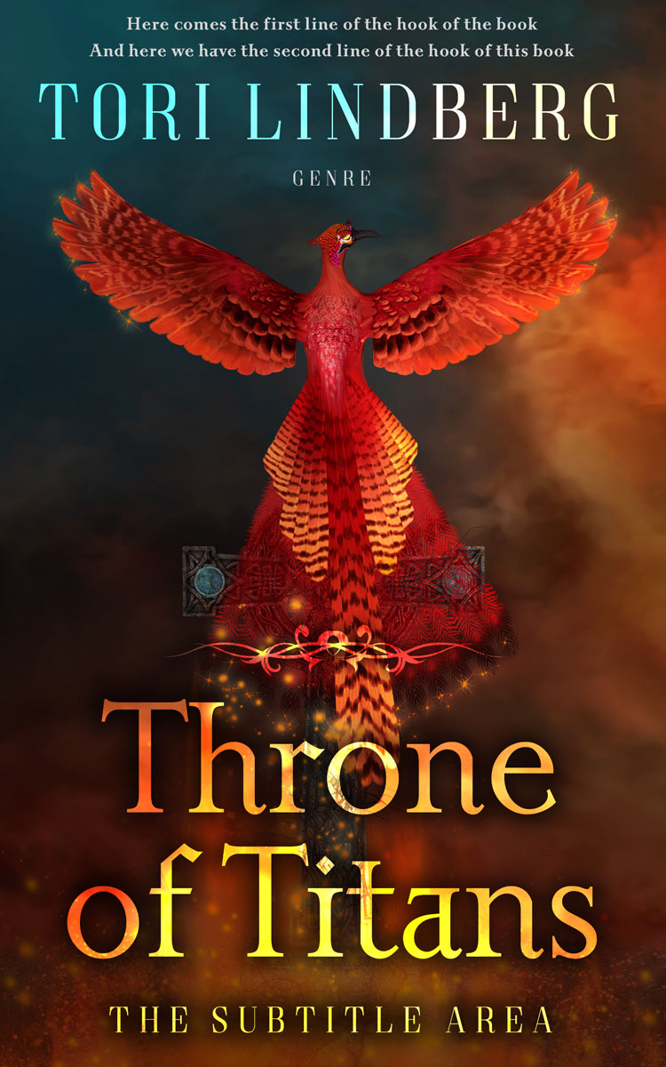 2D view of Premade Fantasy Book Cover - Treehouse