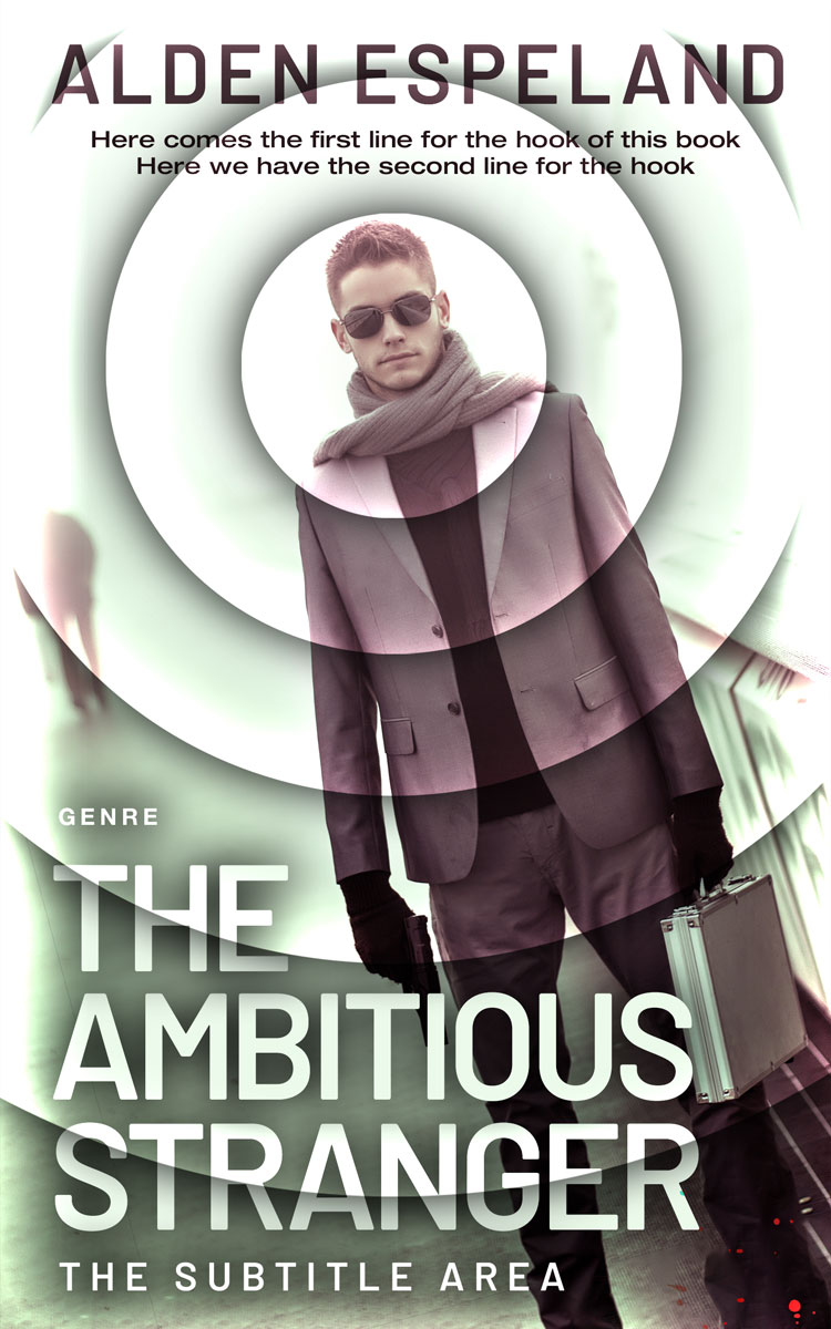 2D view of Premade Mystery & Thriller & Suspense Book Cover - Kangaroo