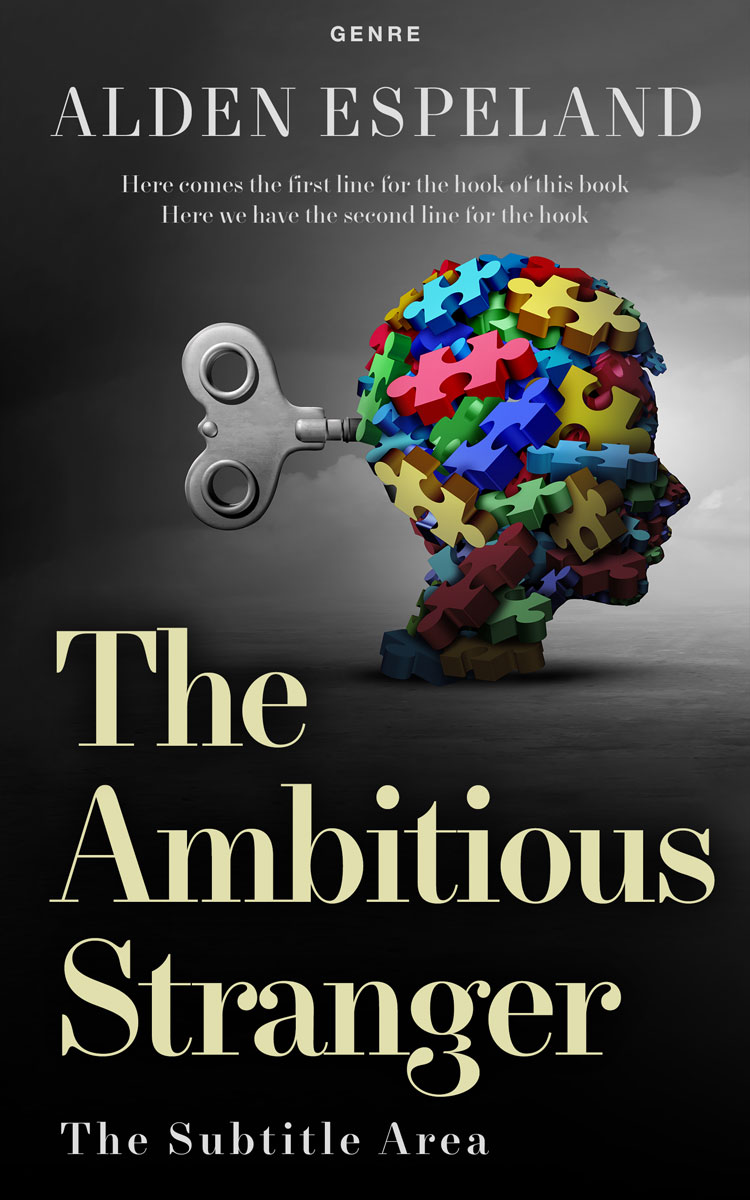 2D view of Premade Health & Mind & Body Book Cover - Shark