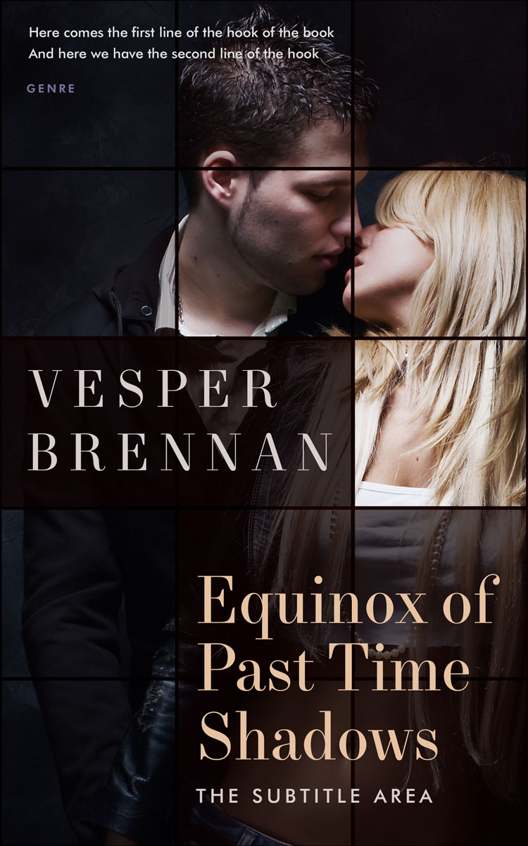 2D view of Premade Erotica Book Cover - Cocoa Brown