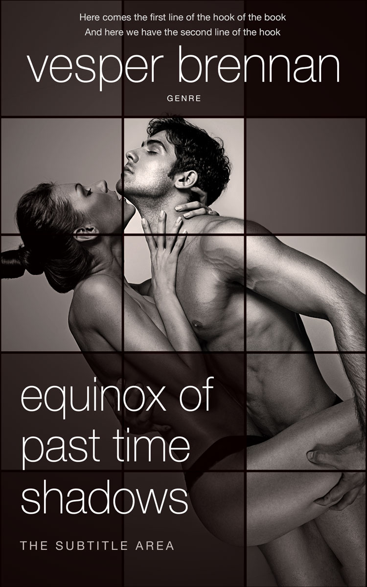 2D view of Premade Erotica Book Cover - Cocoa Brown