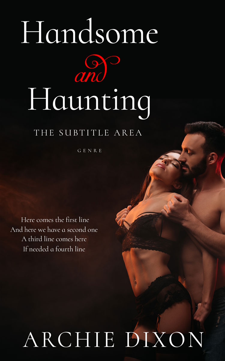 2D view of Premade Erotica Book Cover - Zeus