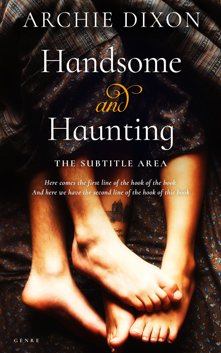 2D view of Premade Erotica Book Cover - Gold Sand