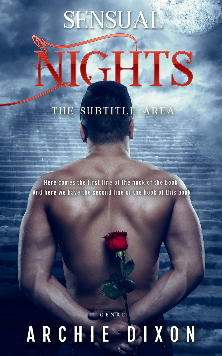 2D view of Premade Erotica Book Cover - Fiord