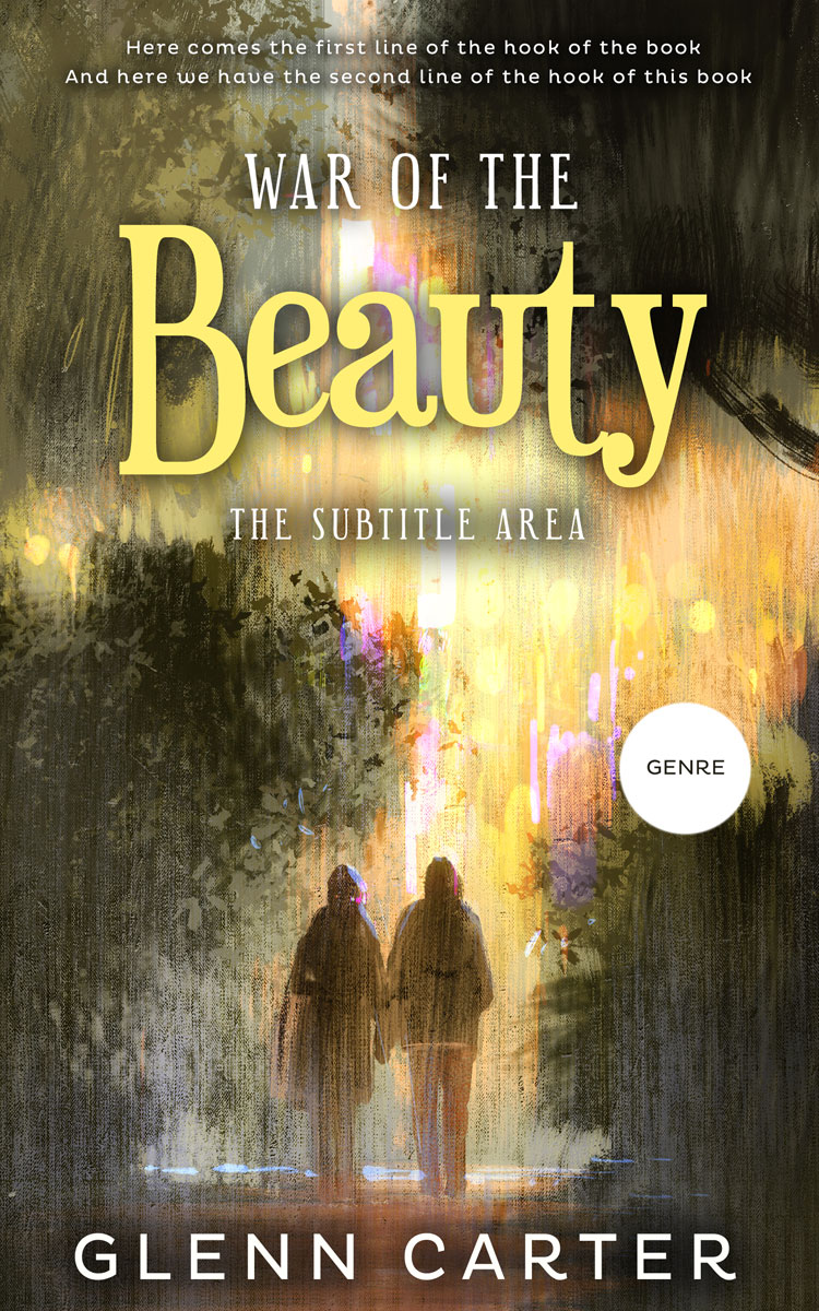 2D view of Premade Romance Book Cover - Mondo