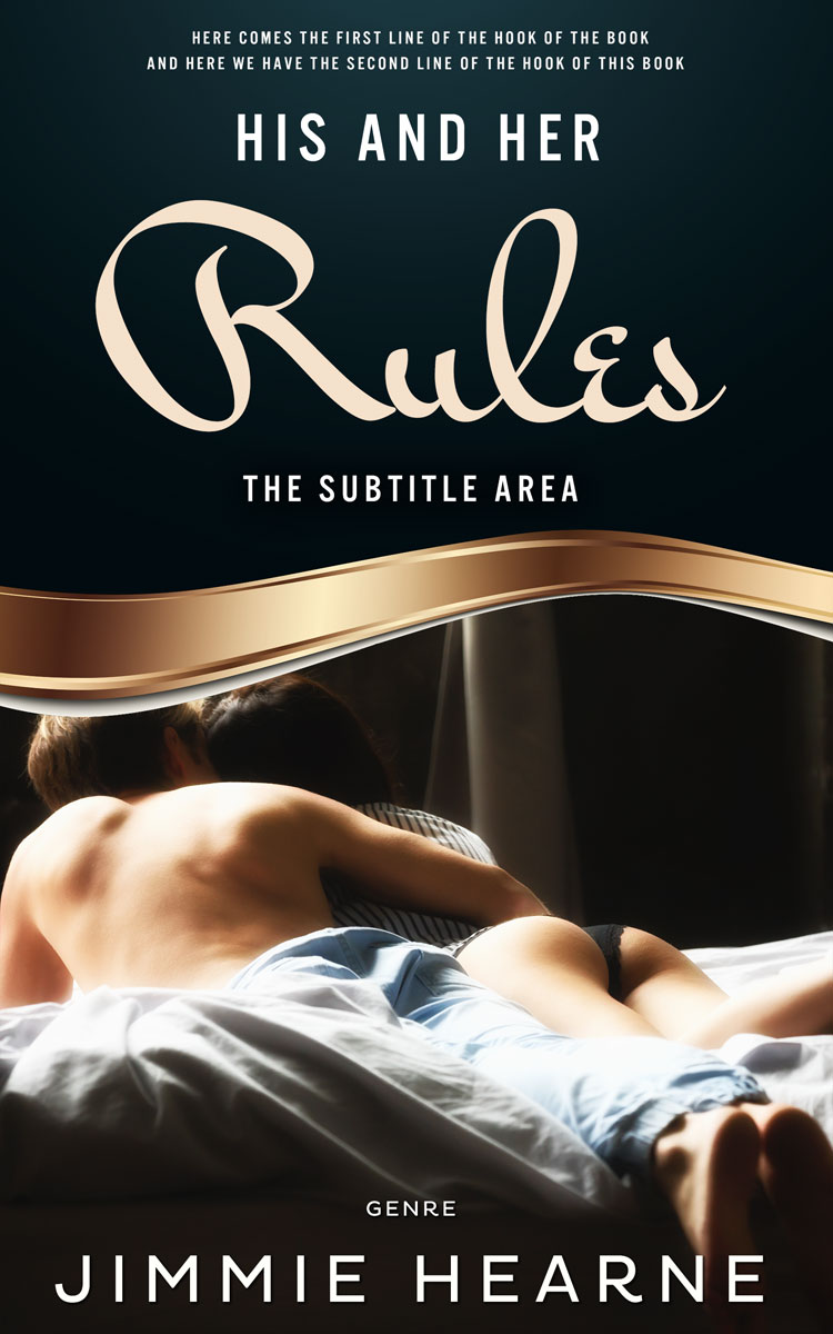 2D view of Premade Erotica Book Cover - Bone