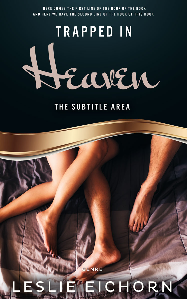 2D view of Premade Erotica Book Cover - Tan