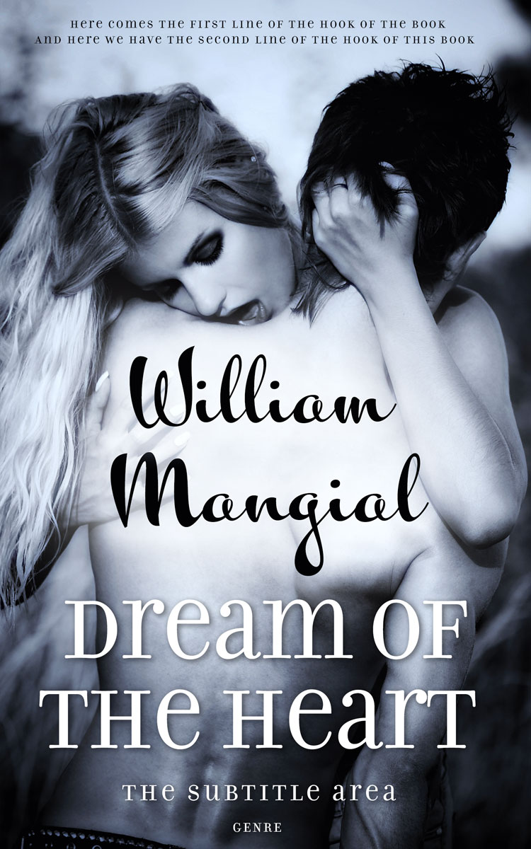 2D view of Premade Erotica Book Cover - Charade