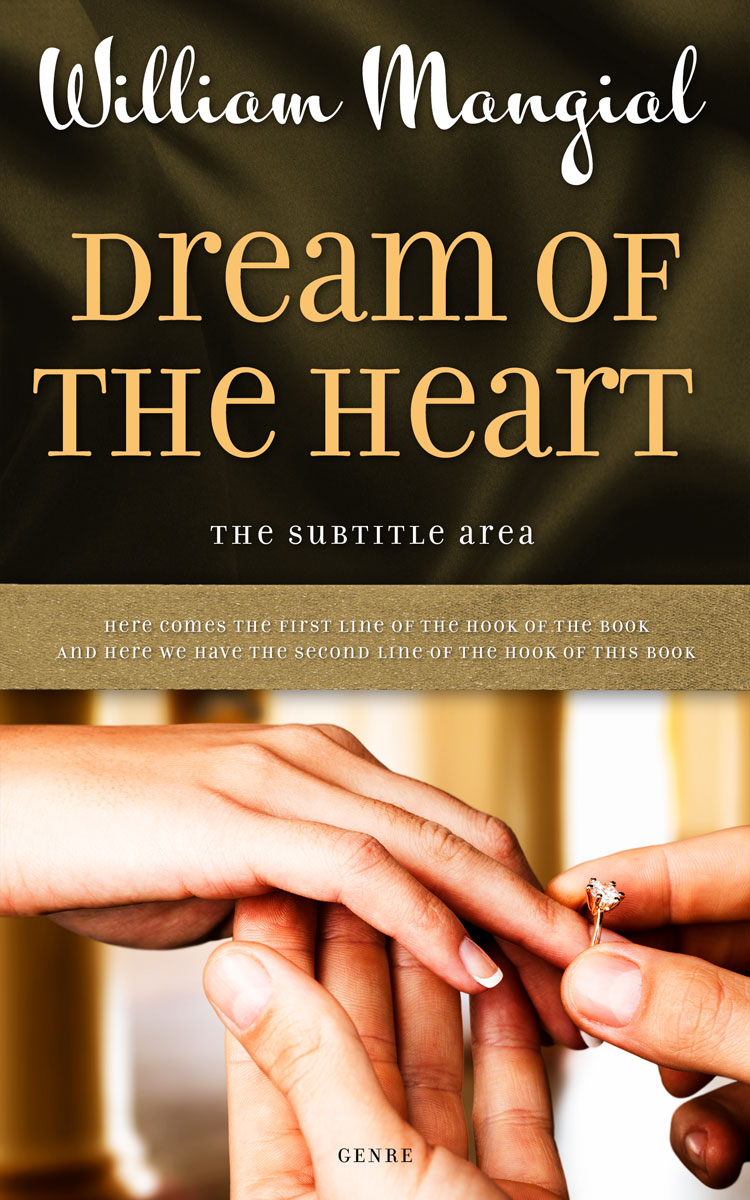 2D view of Premade Romance Book Cover - New Orleans