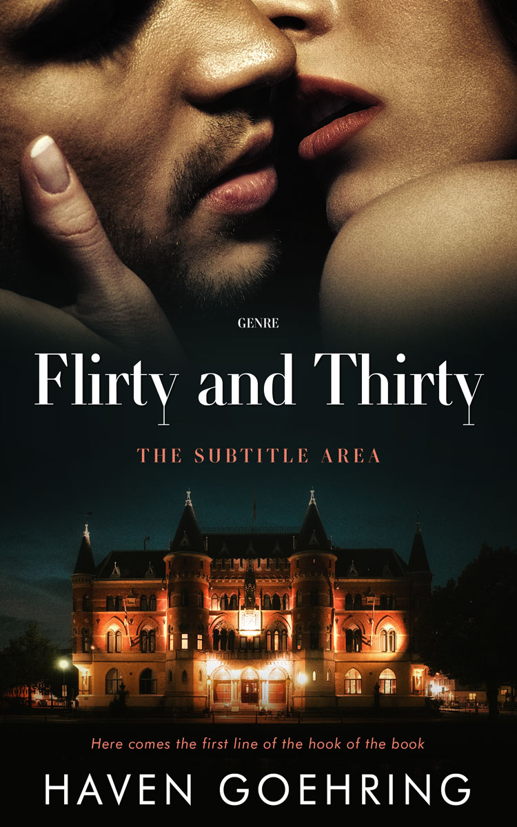 2D view of Premade Erotica Book Cover - Muddy Waters