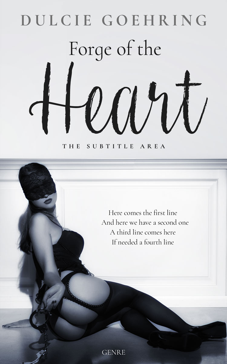 2D view of Premade Erotica Book Cover - Shark