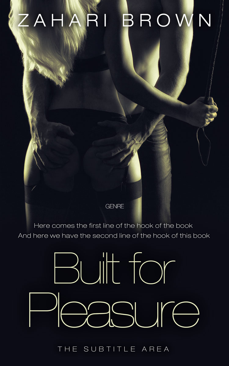 2D view of Premade Erotica Book Cover - Cinder