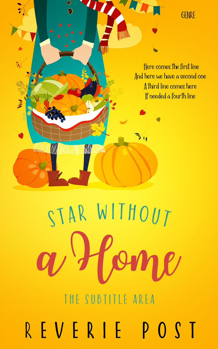 2D view of Premade Family & Parenting Book Cover - Candlelight