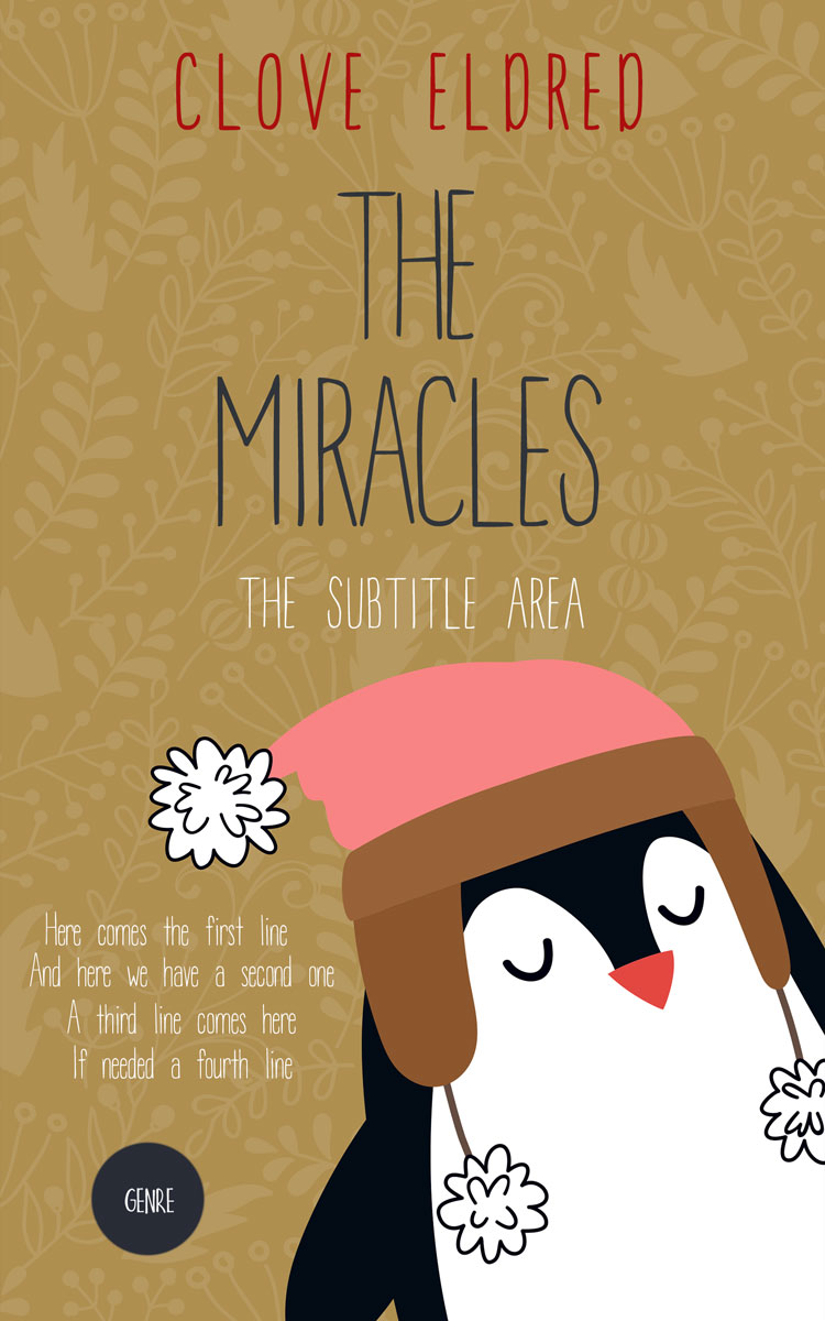 2D view of Premade Teen & Young Adult Book Cover - Driftwood