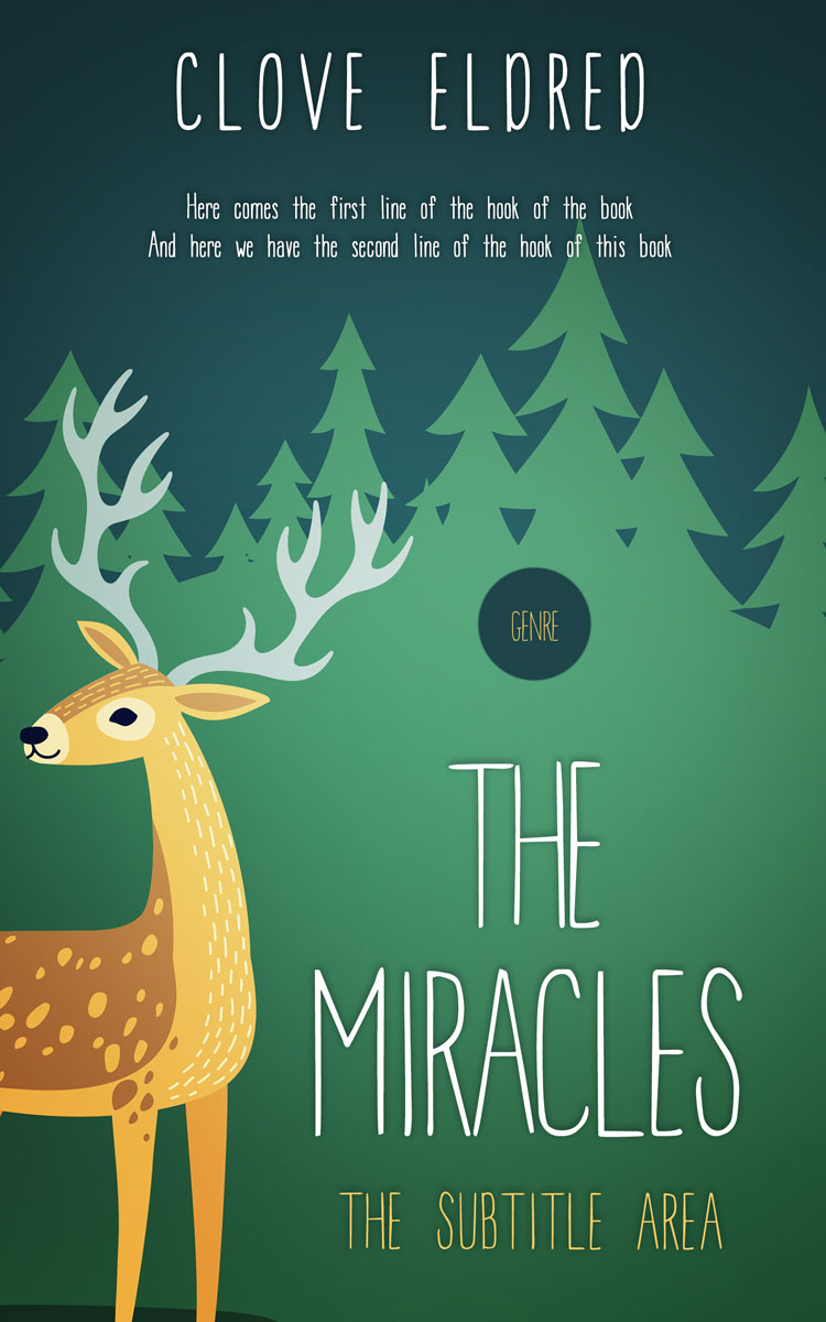 2D view of Premade Children's Book Cover - Stromboli