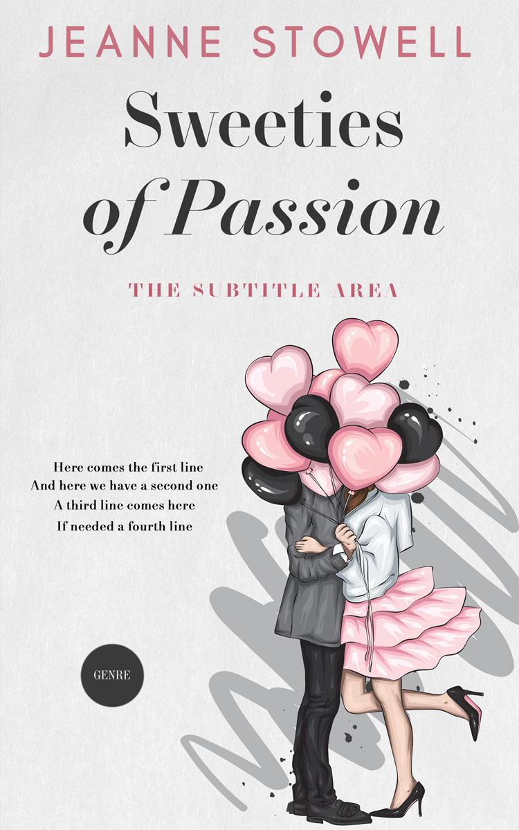 2D view of Premade Romance Book Cover - Bon Jour