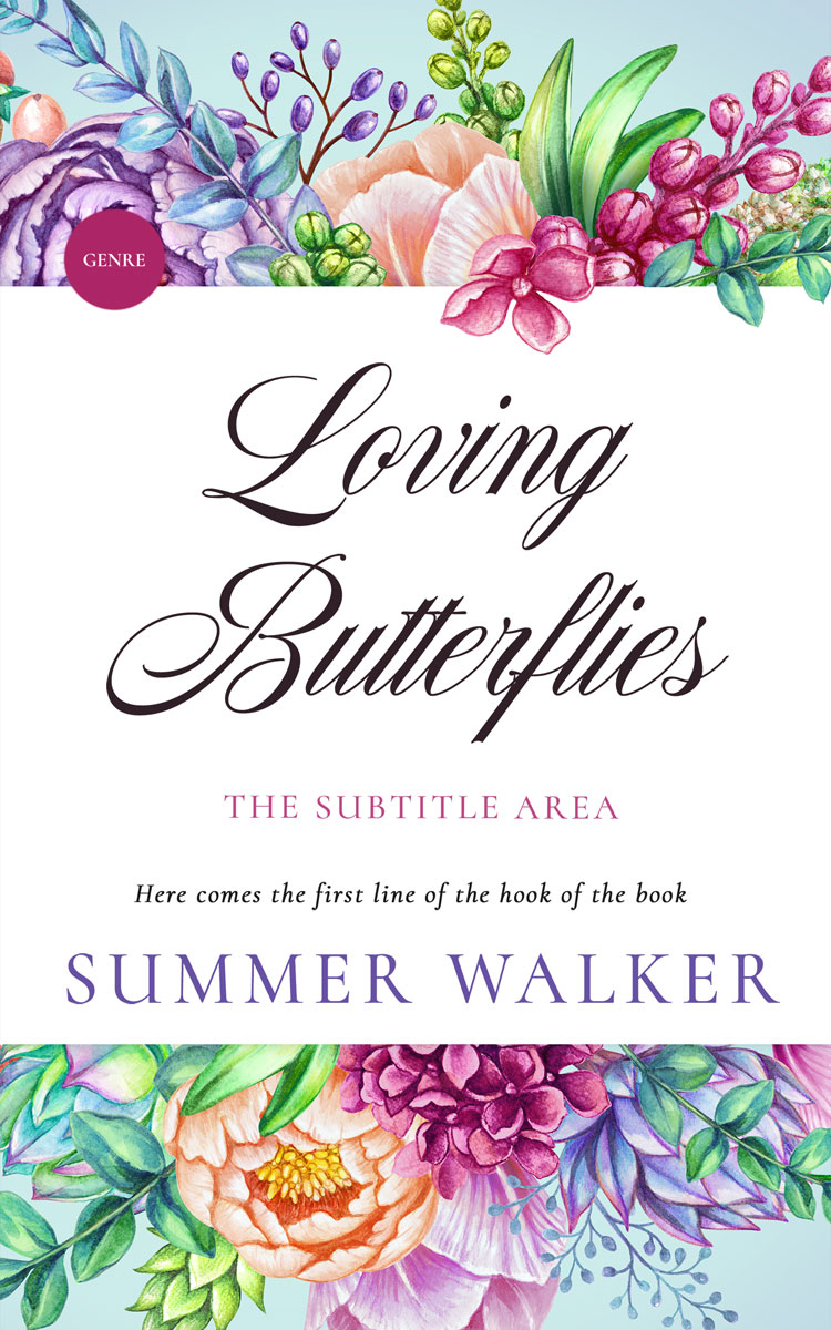 2D view of Premade Romance Book Cover - Gray Suit