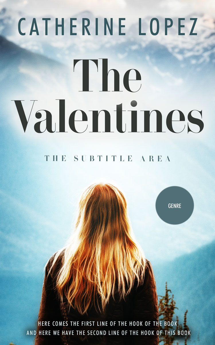 2D view of Premade Romance Book Cover - Limed Spruce