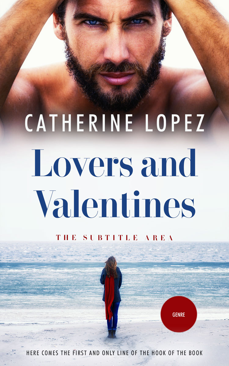 2D view of Premade Erotica Book Cover - Bon Jour