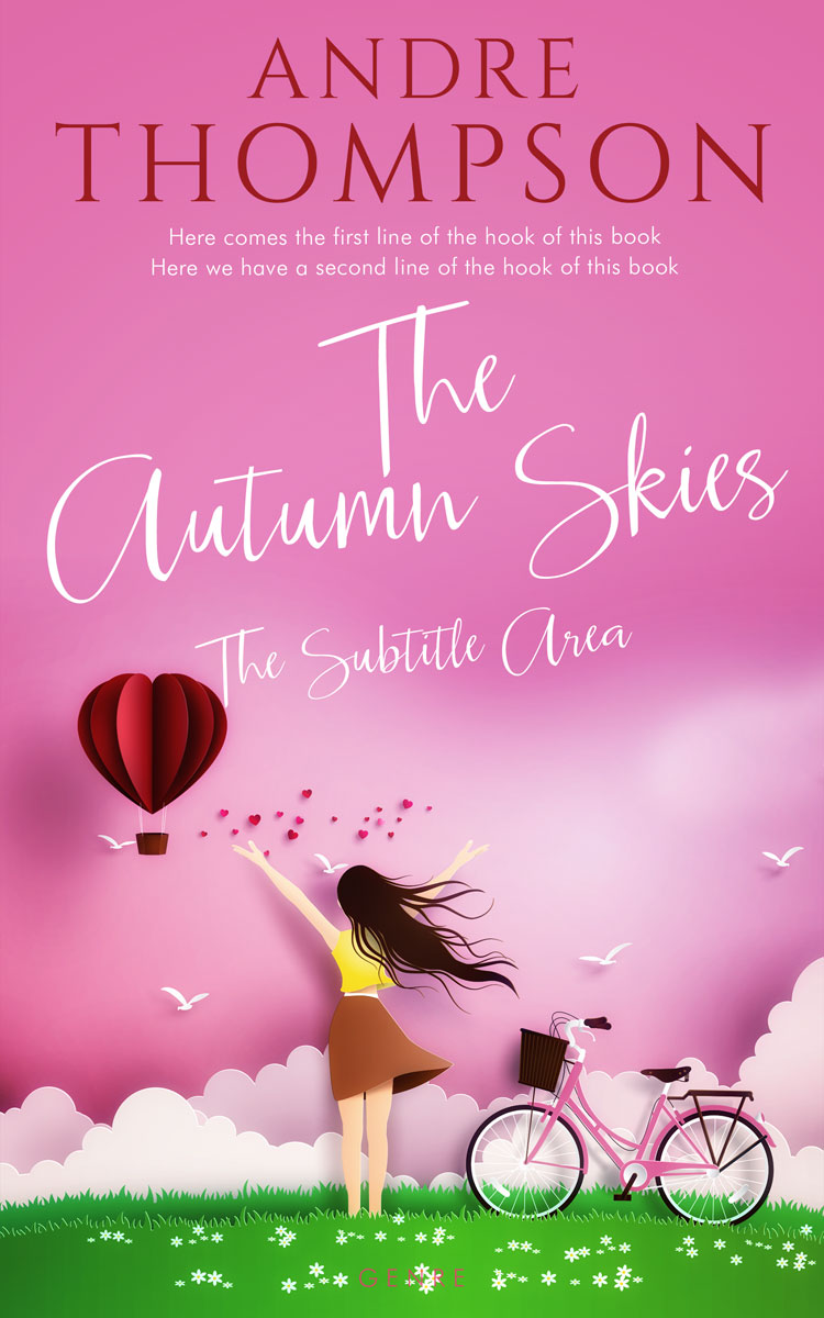 2D view of Premade Romance Book Cover - Shocking