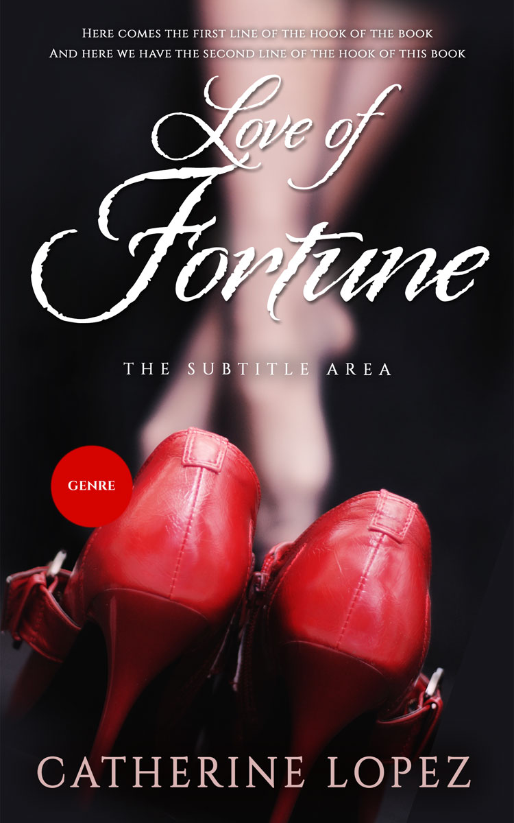 2D view of Premade Erotica Book Cover - Cocoa Brown