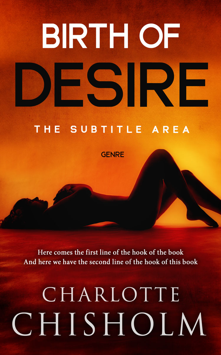 2D view of Premade Erotica Book Cover - Rock Spray