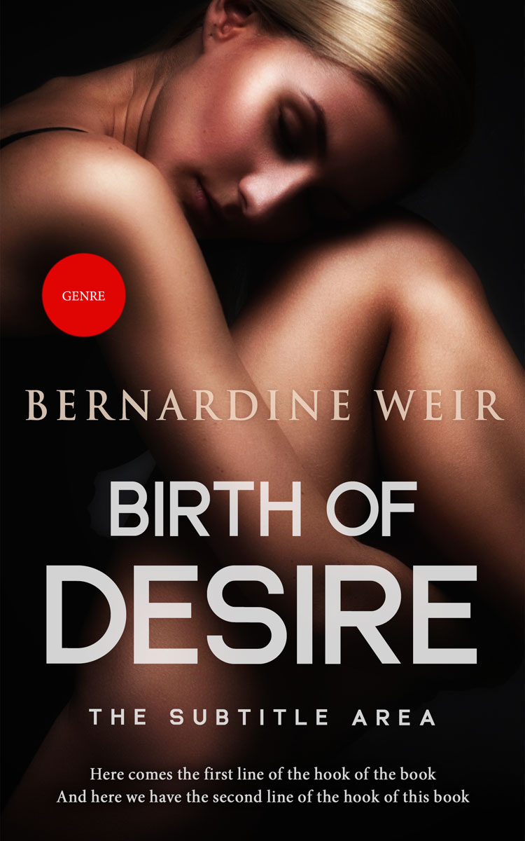 2D view of Premade Erotica Book Cover - Oriental Pink