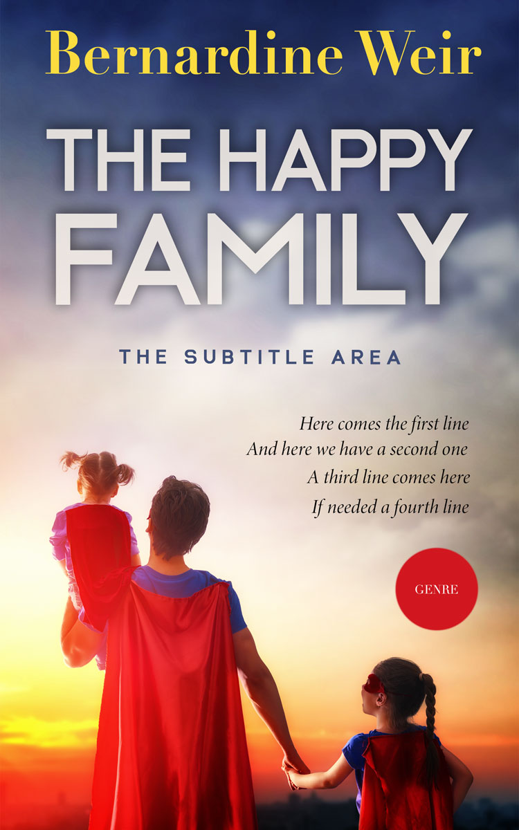 2D view of Premade Family & Parenting Book Cover - Martinique