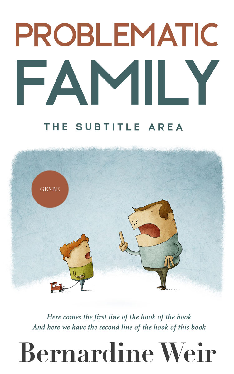 2D view of Premade Family & Parenting Book Cover - Tiara